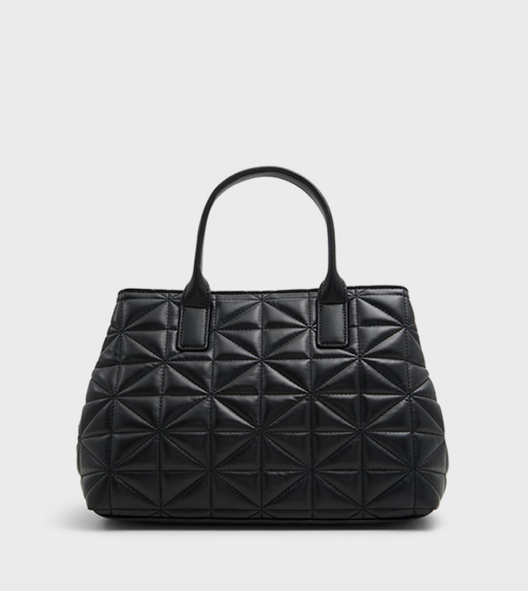 QUINNY Quilted Satchel Bag