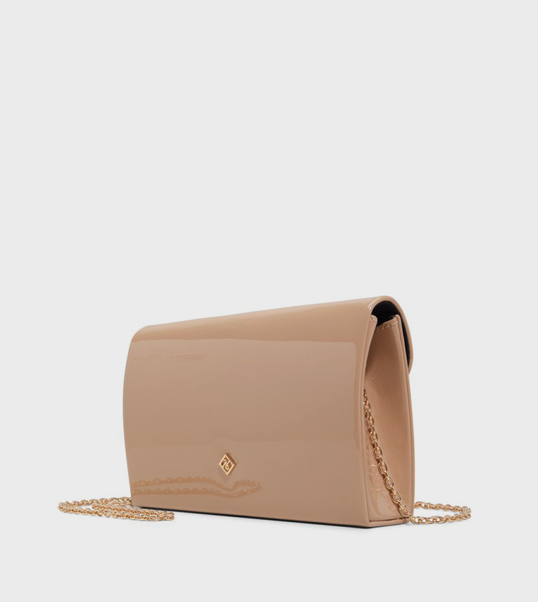 QWEENBEE Glossy Shoulder Bag