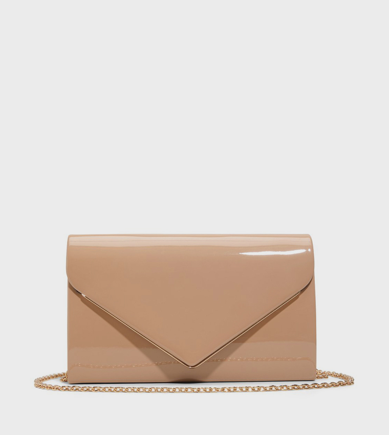QWEENBEE Glossy Shoulder Bag
