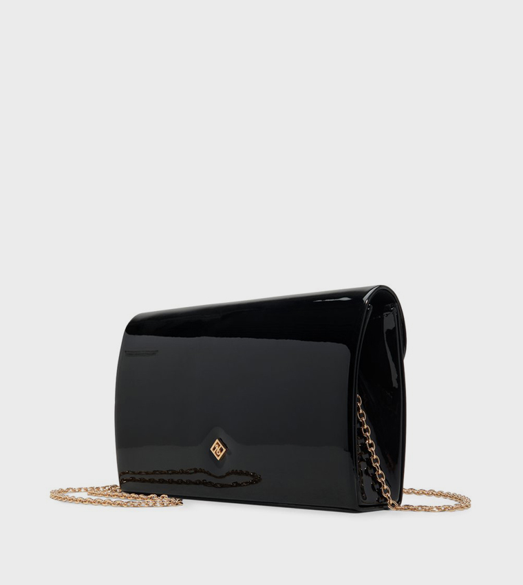 QWEENBEE Glossy Shoulder Bag