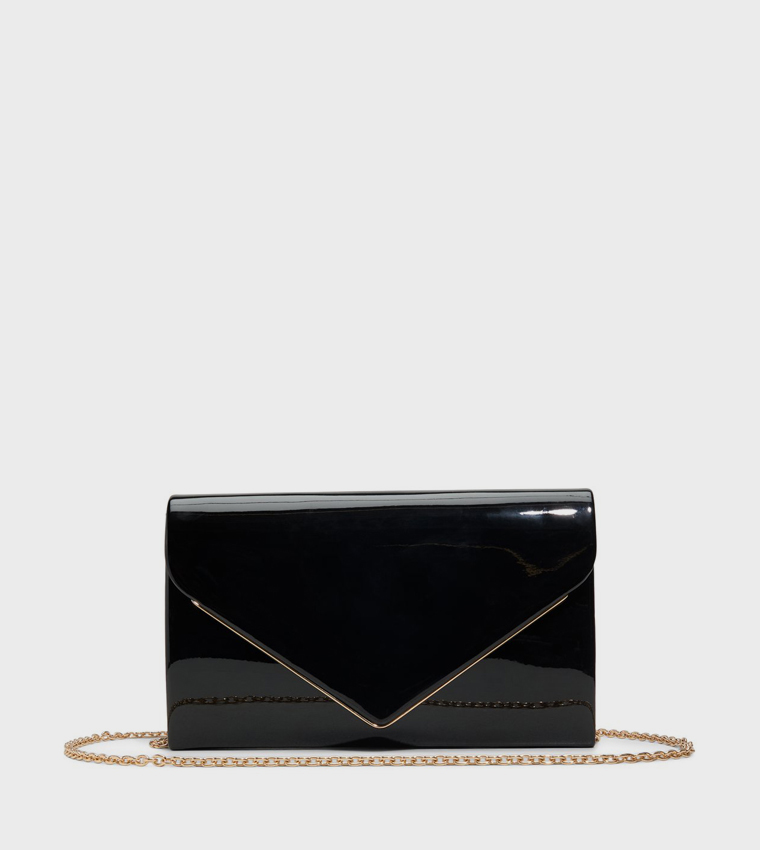 QWEENBEE Glossy Shoulder Bag