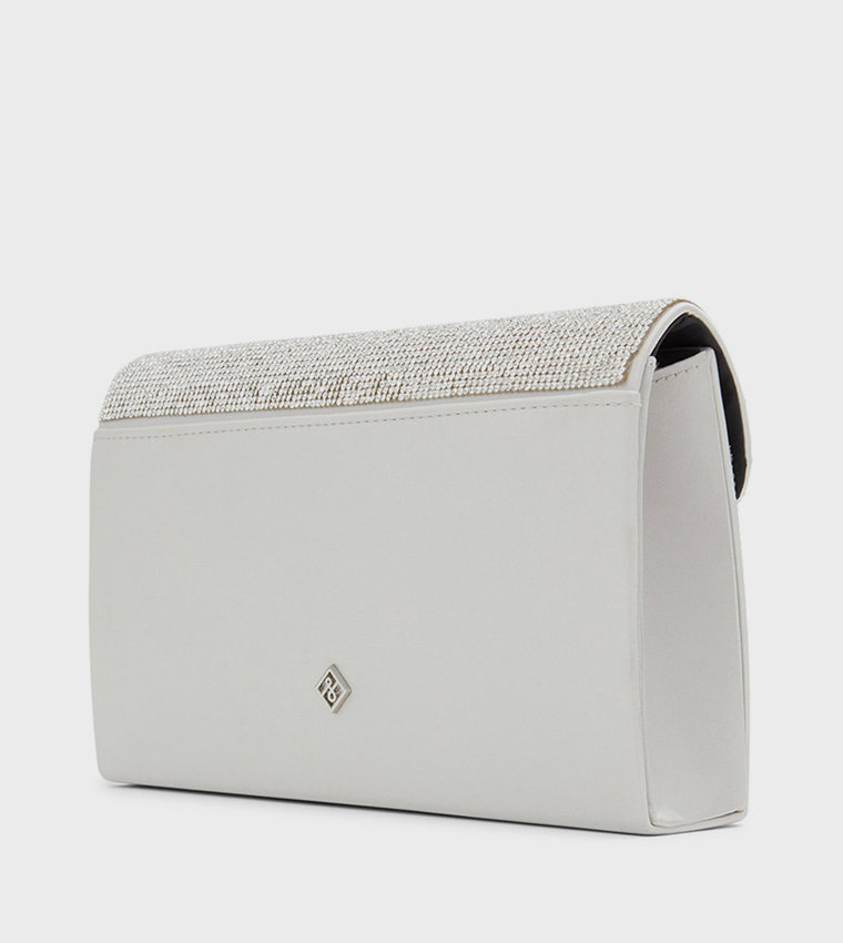QWEENBEE Embellished Clutch
