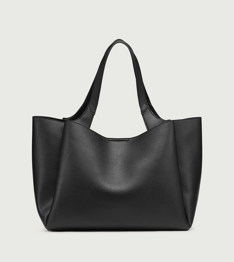 WILLA Textured Tote Bag