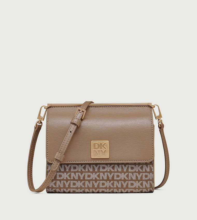 MONA Monogram Flap Crossbody Bag