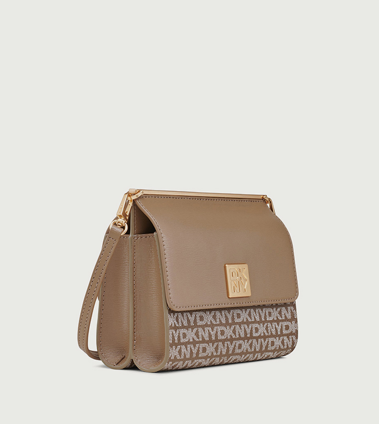 MONA Monogram Flap Crossbody Bag
