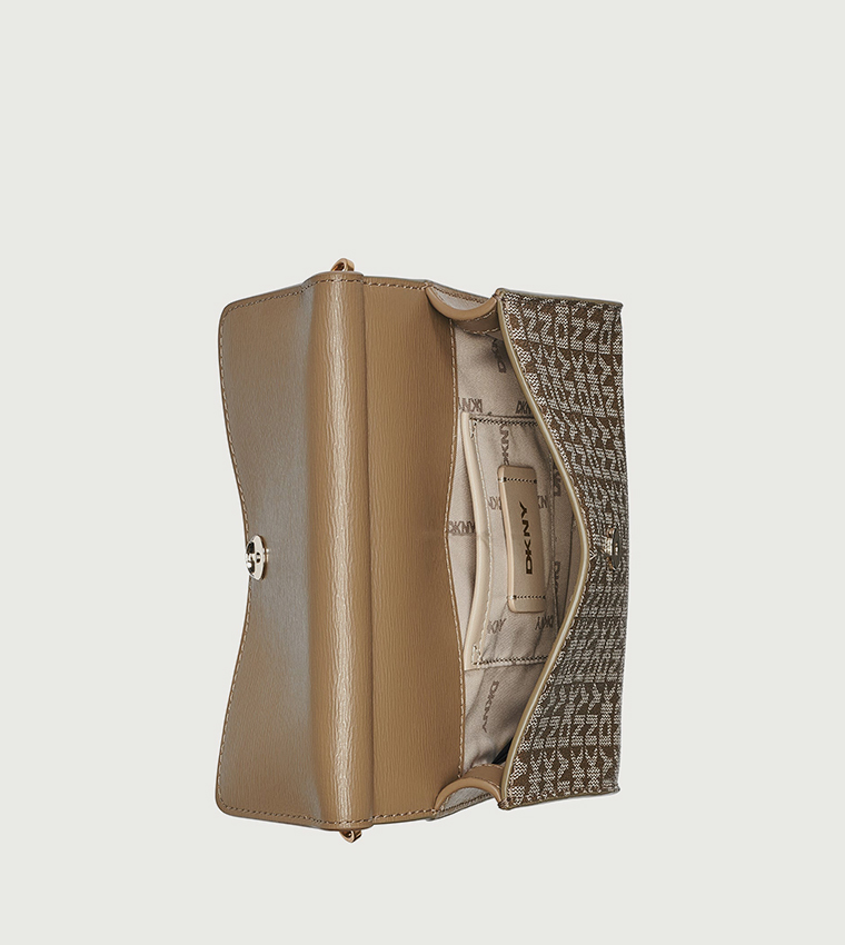 MONA Monogram Flap Crossbody Bag