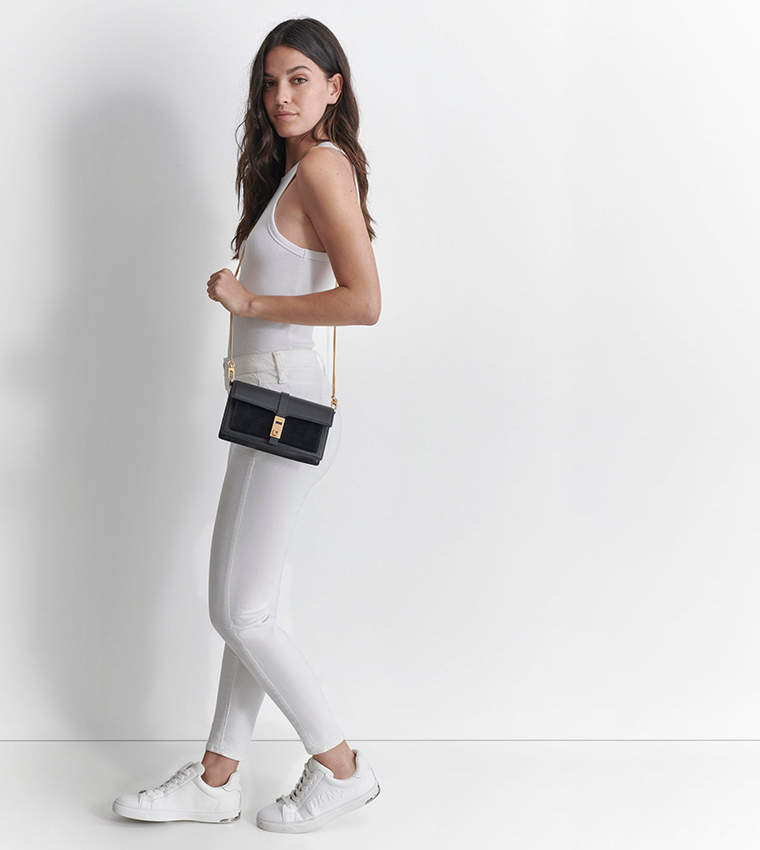 ALORA Textured Shoulder Bag