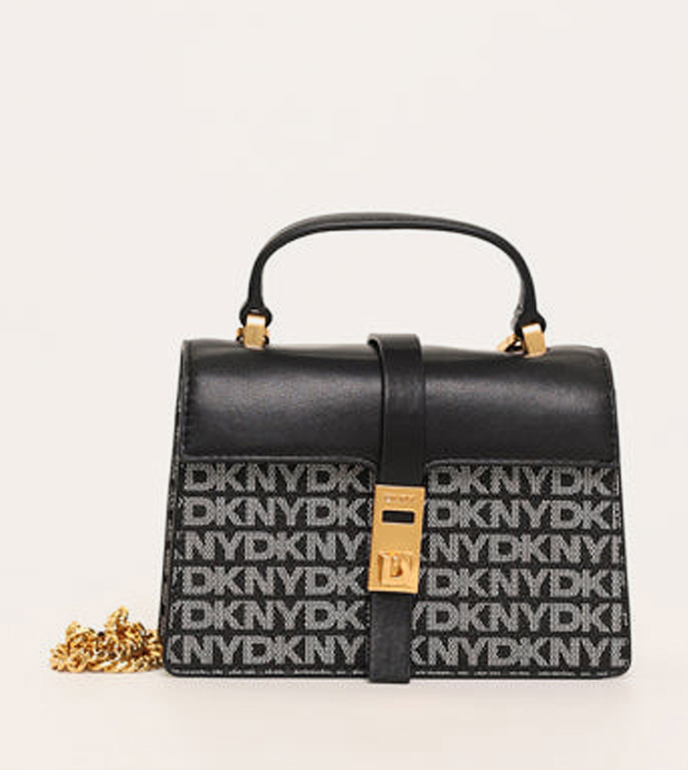 ALORA Monogram Top-Handle Bag