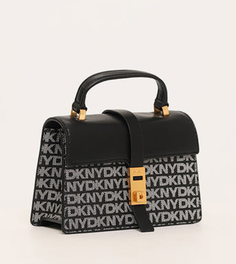 ALORA Monogram Top-Handle Bag