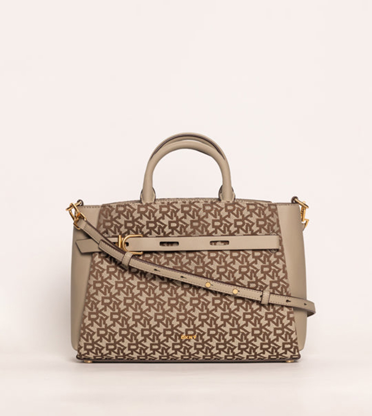 ONYX Logo Patterned Tote Bag
