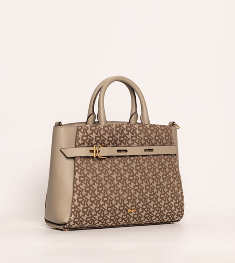 ONYX Logo Patterned Tote Bag