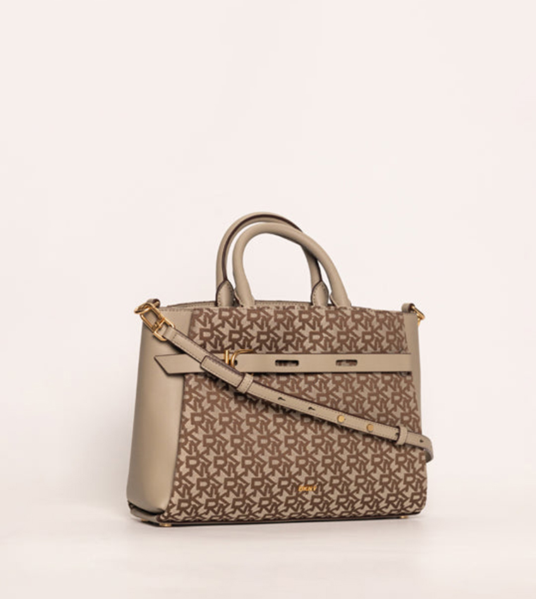 ONYX Logo Patterned Tote Bag