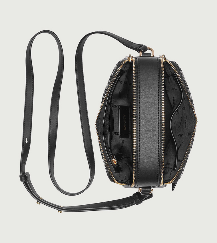 ONYX Logo Patterned Crossbody Bag