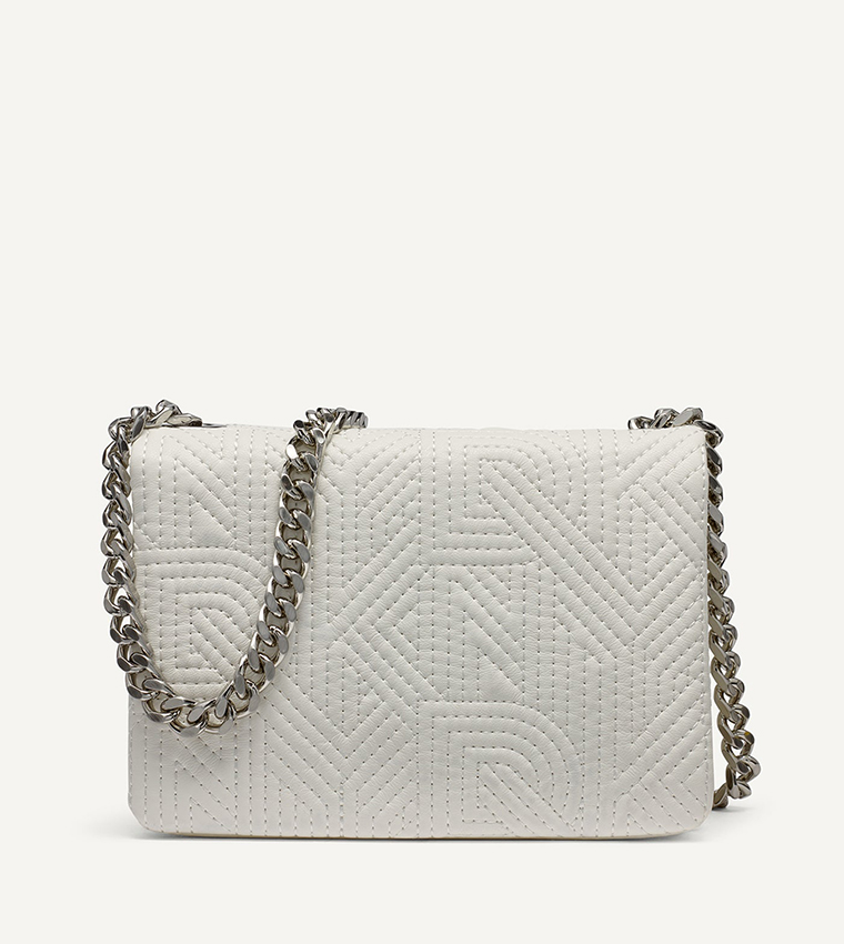 DEEDRA Textured Shoulder Bag