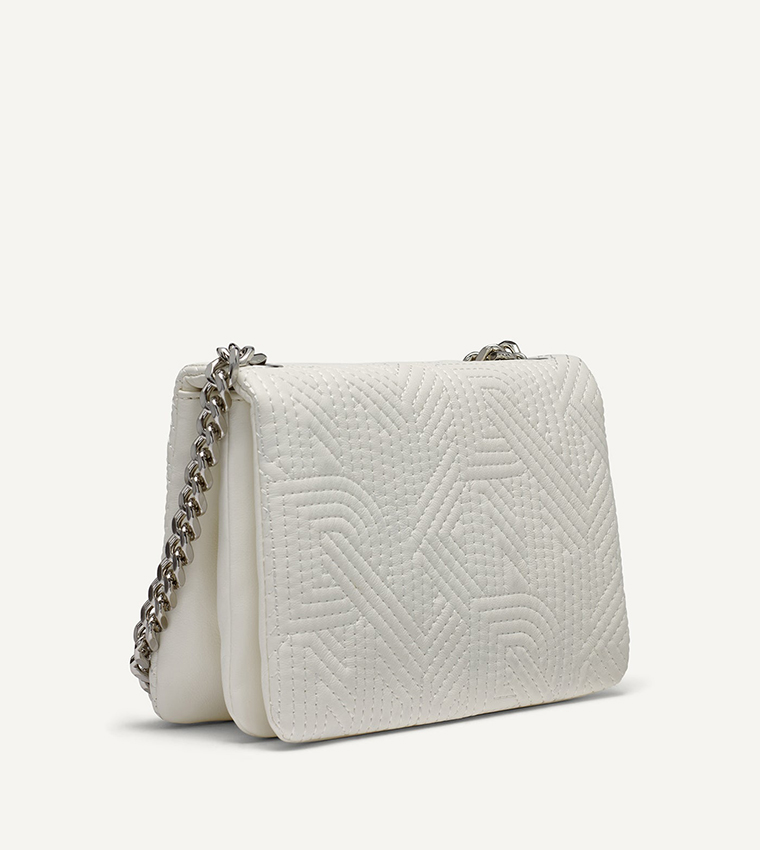 DEEDRA Textured Shoulder Bag