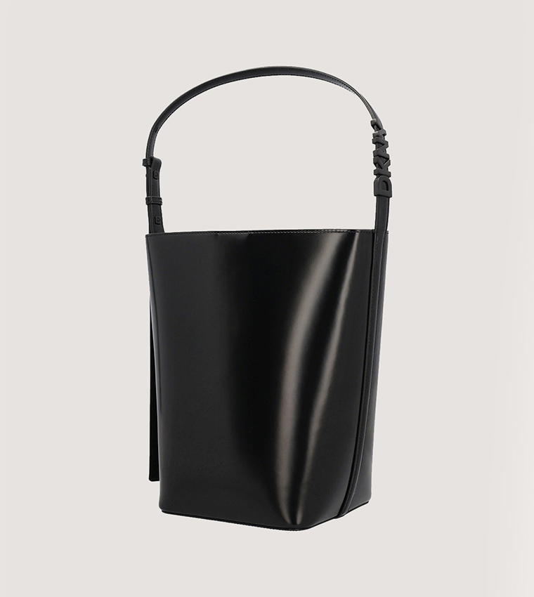 AVRIL Textured Bucket Bag