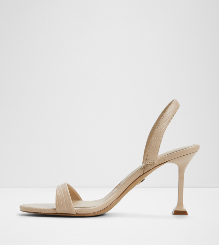 RADIANCE Textured Heel Sandals