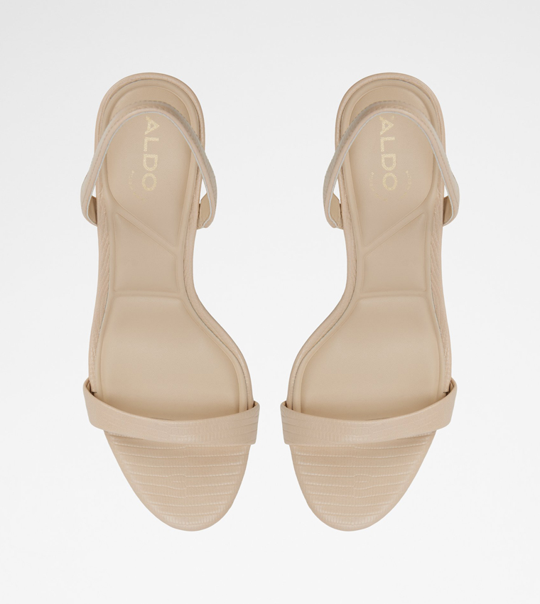 RADIANCE Textured Heel Sandals