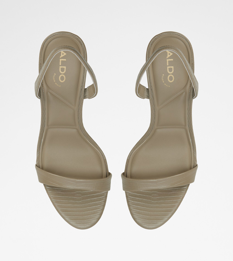 RADIANCE Textured Heel Sandals