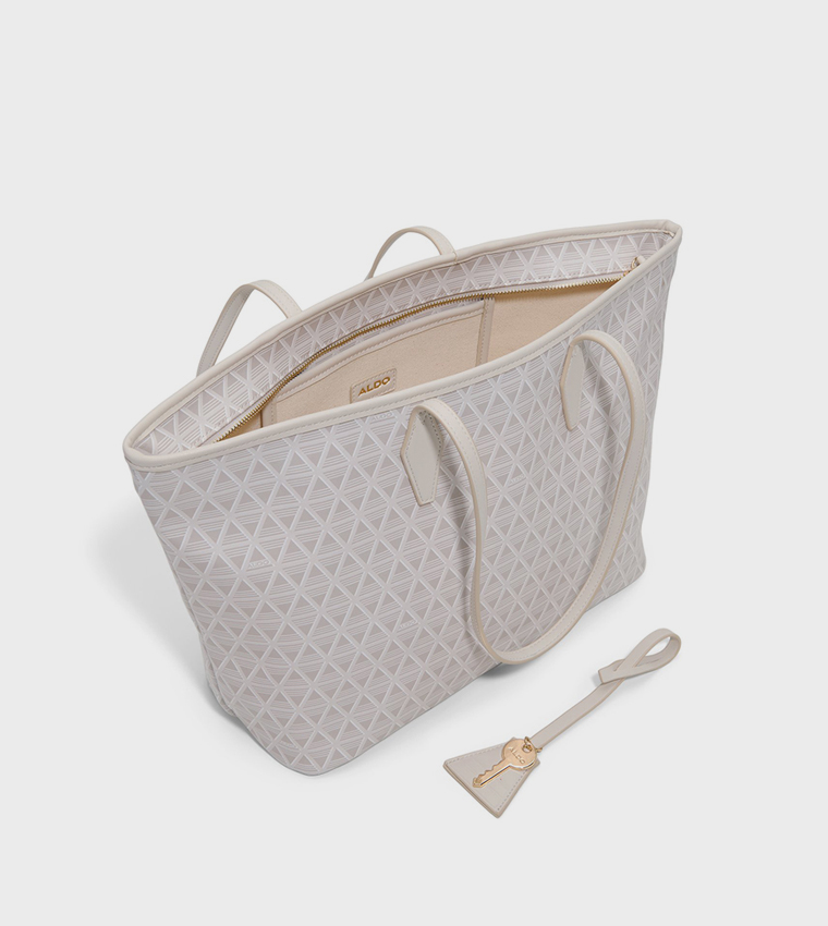 RALIA Logo Patterned Tote Bag