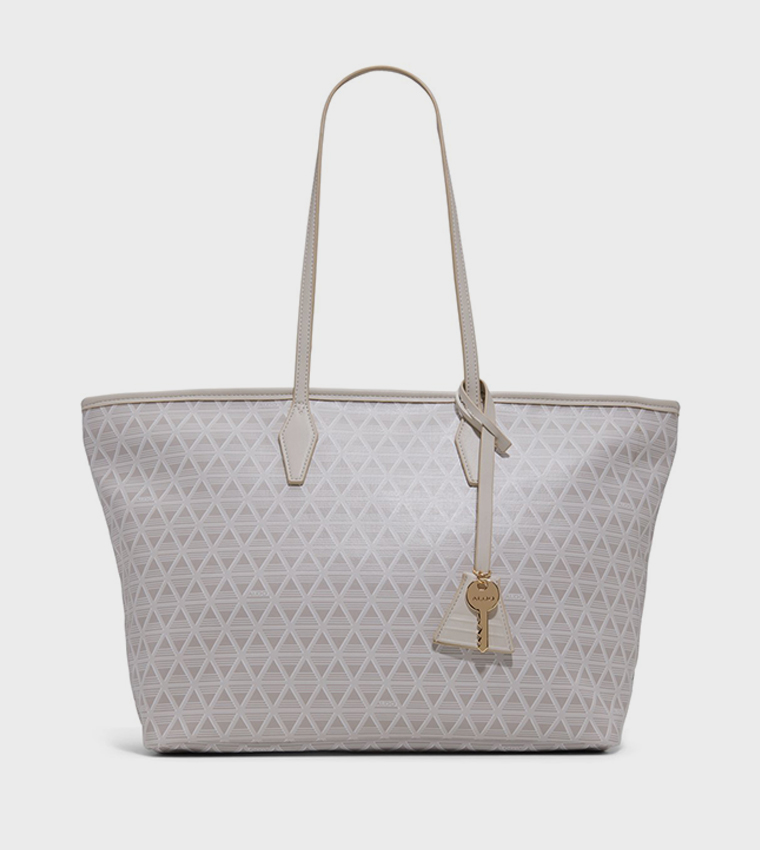 RALIA Logo Patterned Tote Bag