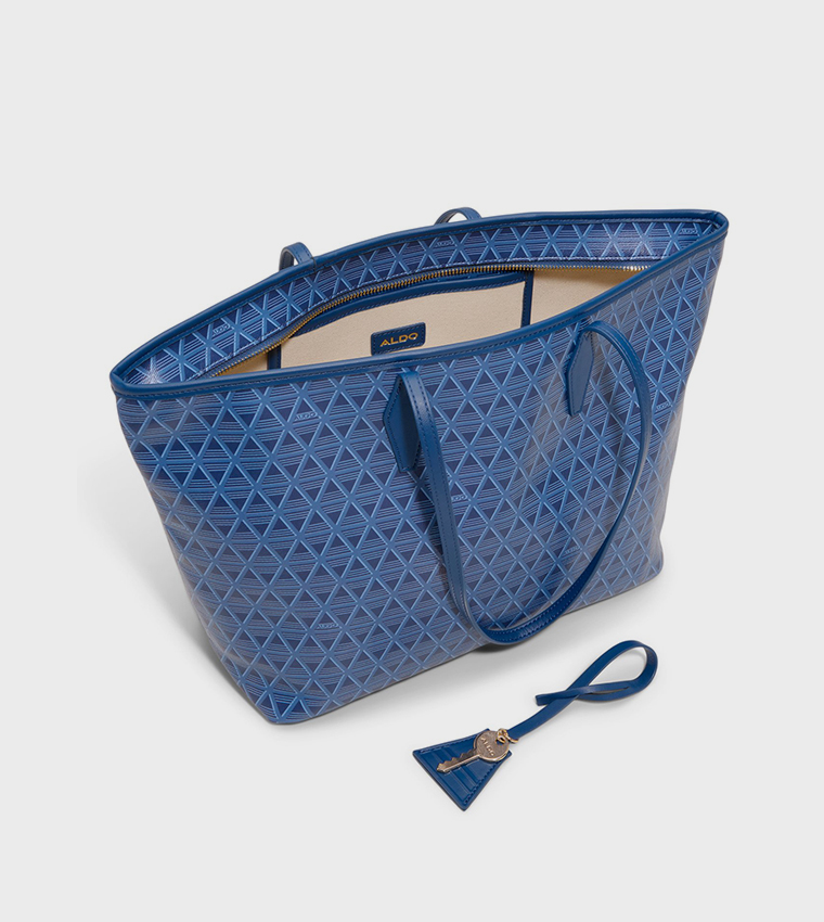 RALIA Logo Patterned Tote Bag