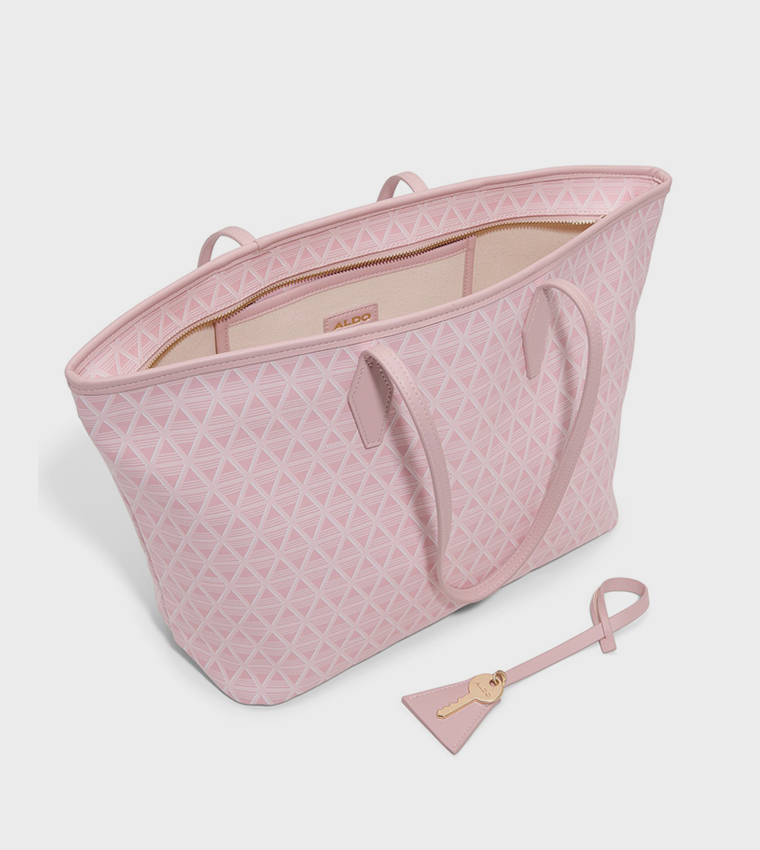 RALIA Logo Patterned Tote Bag