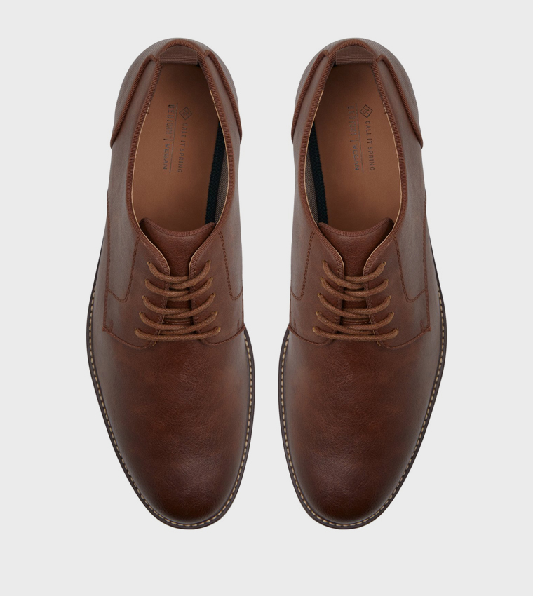 RAMPART Lace-Up Derby Shoes