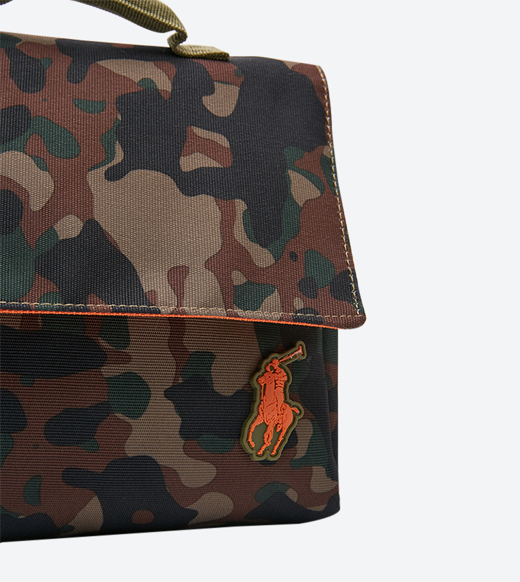 Buy Polo Ralph Lauren Front Flap Velcro Closure Lunch Bag Multi RAS10119A  MULTI In Multiple Colors | 6thStreet Kuwait