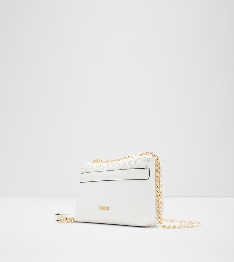 Buy Aldo RATTANI Braided Crossbody Bag In White 6thStreet Bahrain