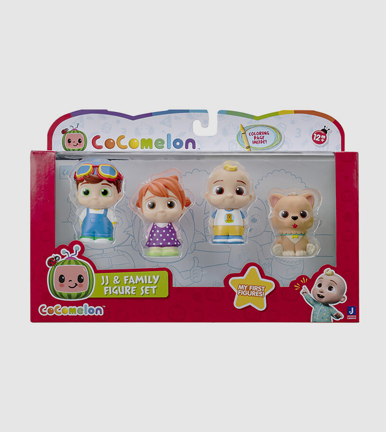 Pack of 4 JJ and Family Figure Pack