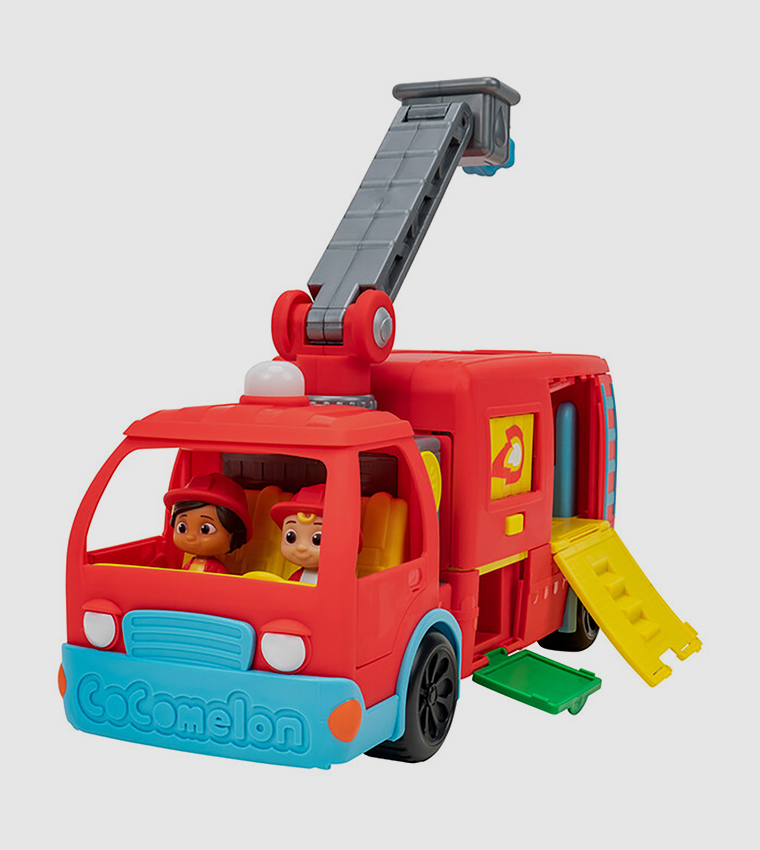 Buy COCOMELON Deluxe Transforming Fire Truck Battery Operated In