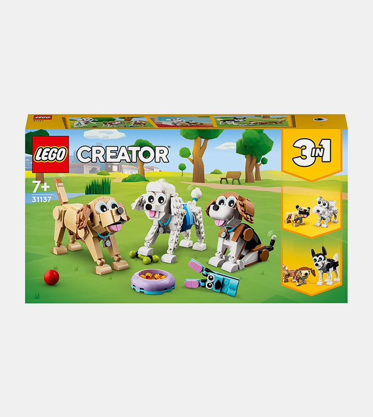 Adorable Dogs DIY Lego Set