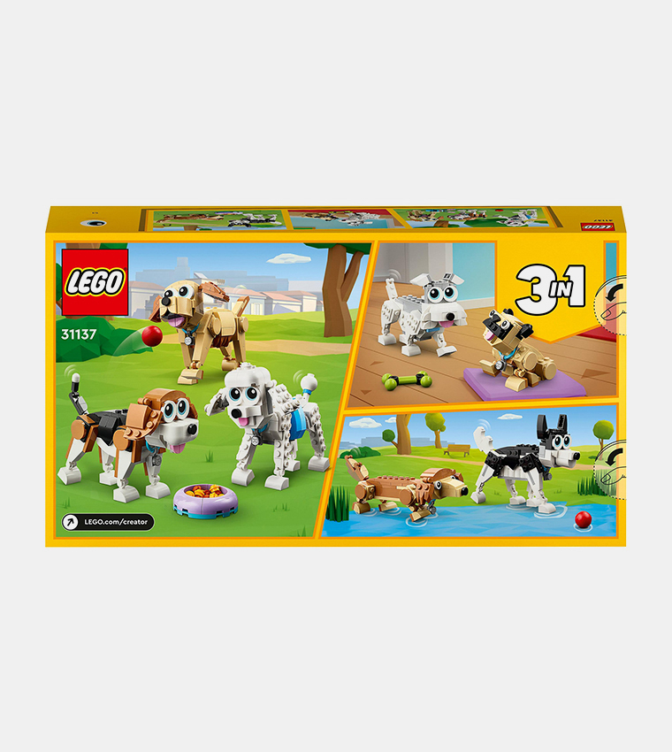 Adorable Dogs DIY Lego Set
