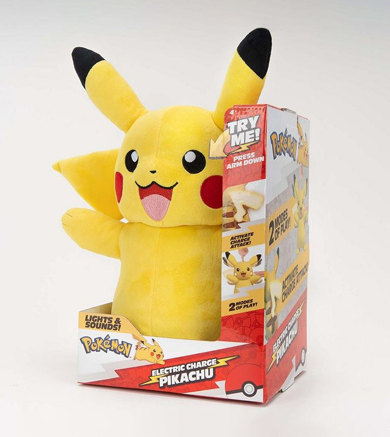 Feature Deluxe Pikachu Plush Toy 11 Inch