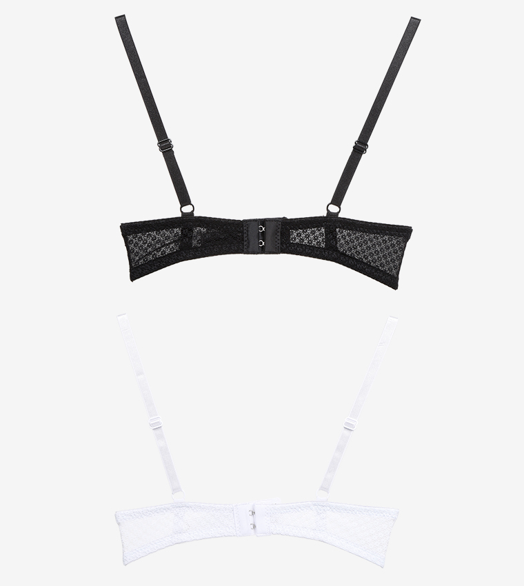 مجموعة من 2 - صدرية بالكونيت مع شيالات قابلة للتعديل