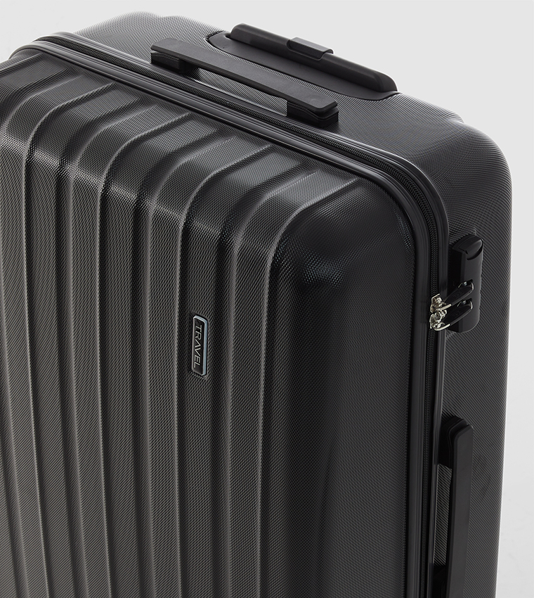 Buy R&B Synthetic Trolly Bag In Black 6thStreet Kuwait