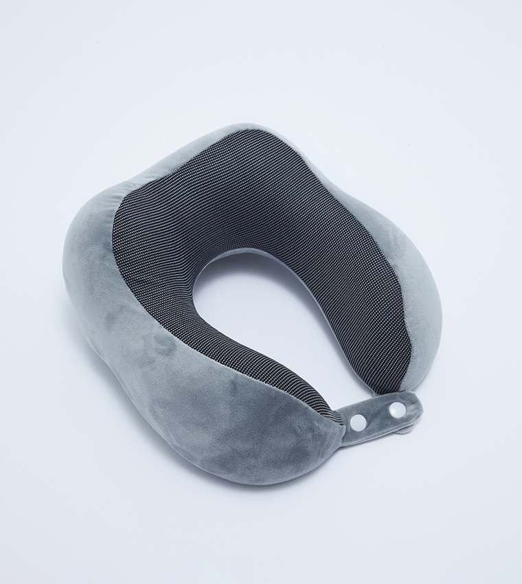 Grey 2024 neck pillow