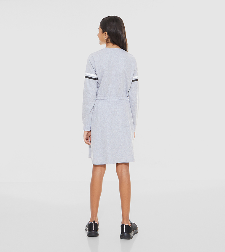 Fit and flare t shirt dress hotsell