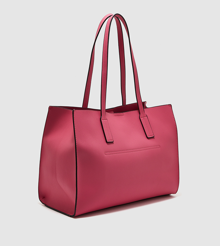 Handbag Rbt Buy R&B Solid Tote Bag In Pink | 6thStreet Qatar