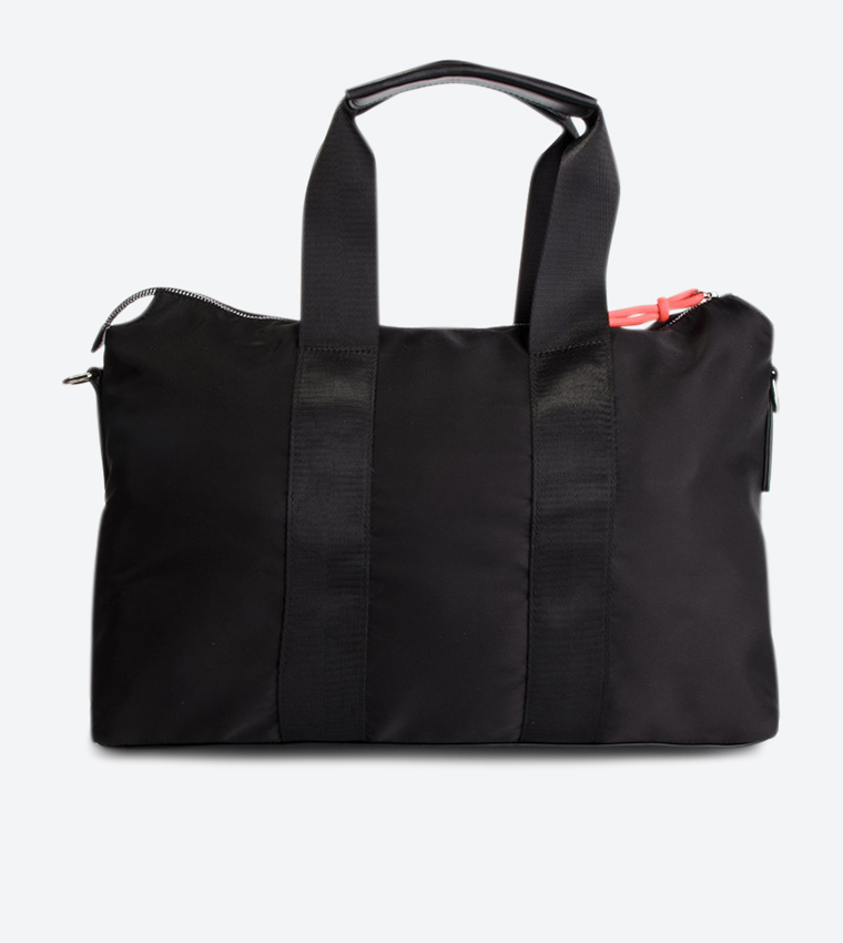 Buy Jenny Fairy CCC Top Handles Zip Closure Tote Bag Black RC16236 In