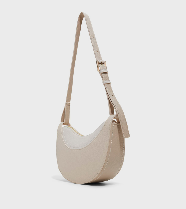 REBECA Color Block Hobo Bag