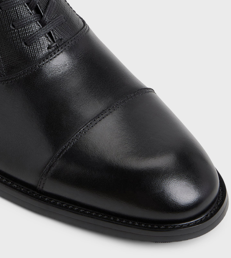 REECE Textured Lace-Up Formal Shoes
