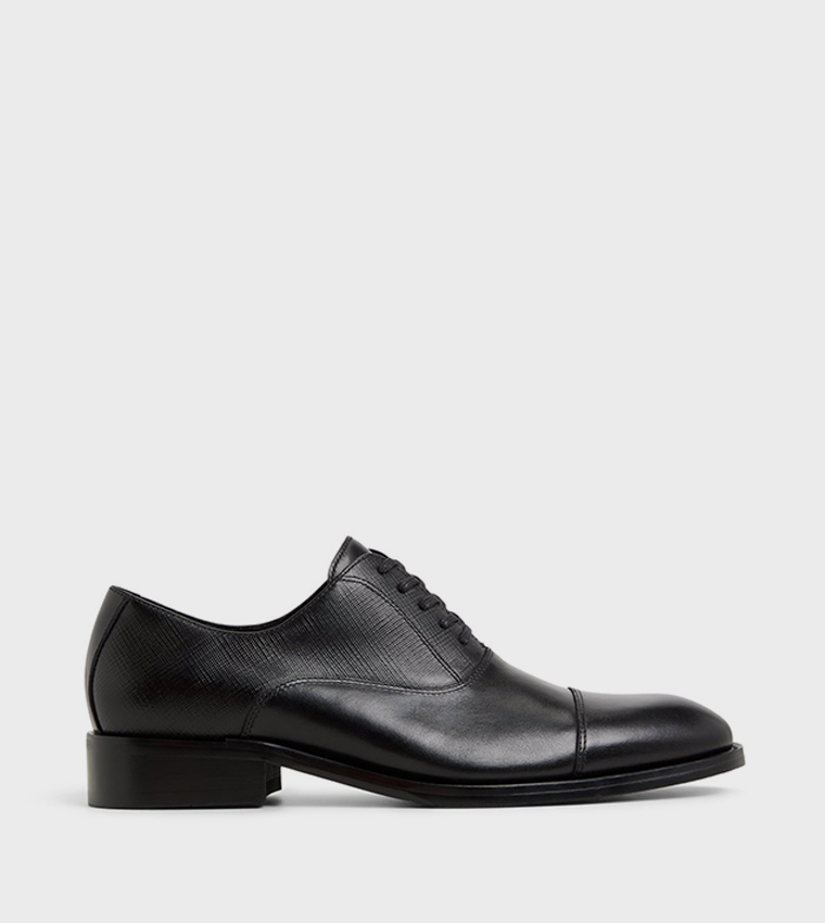 REECE Textured Lace-Up Formal Shoes