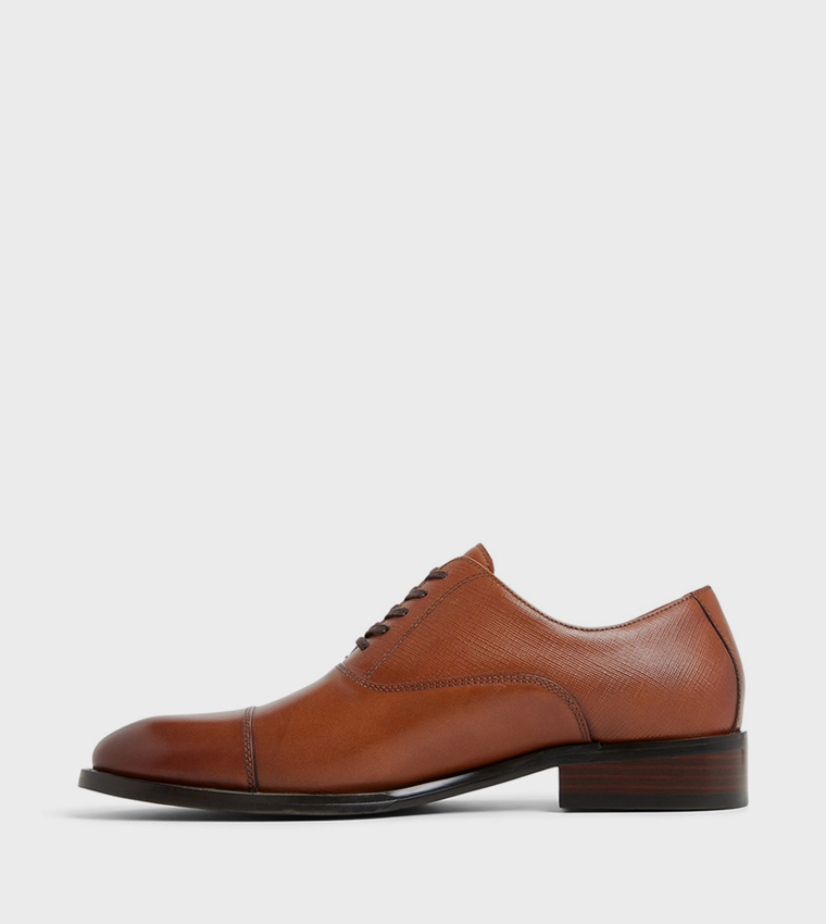 REECE Textured Lace-Up Formal Shoes