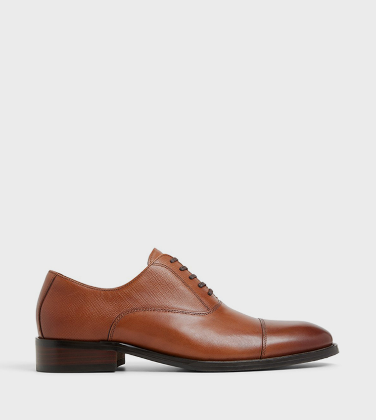 REECE Textured Lace-Up Formal Shoes