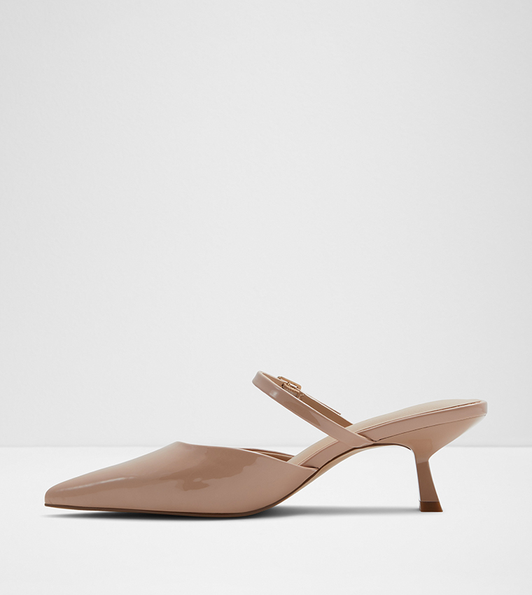 REEVE Pointed Toe Mule Pumps