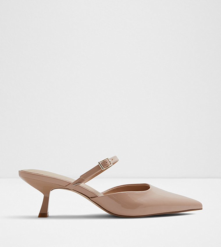 REEVE Pointed Toe Mule Pumps