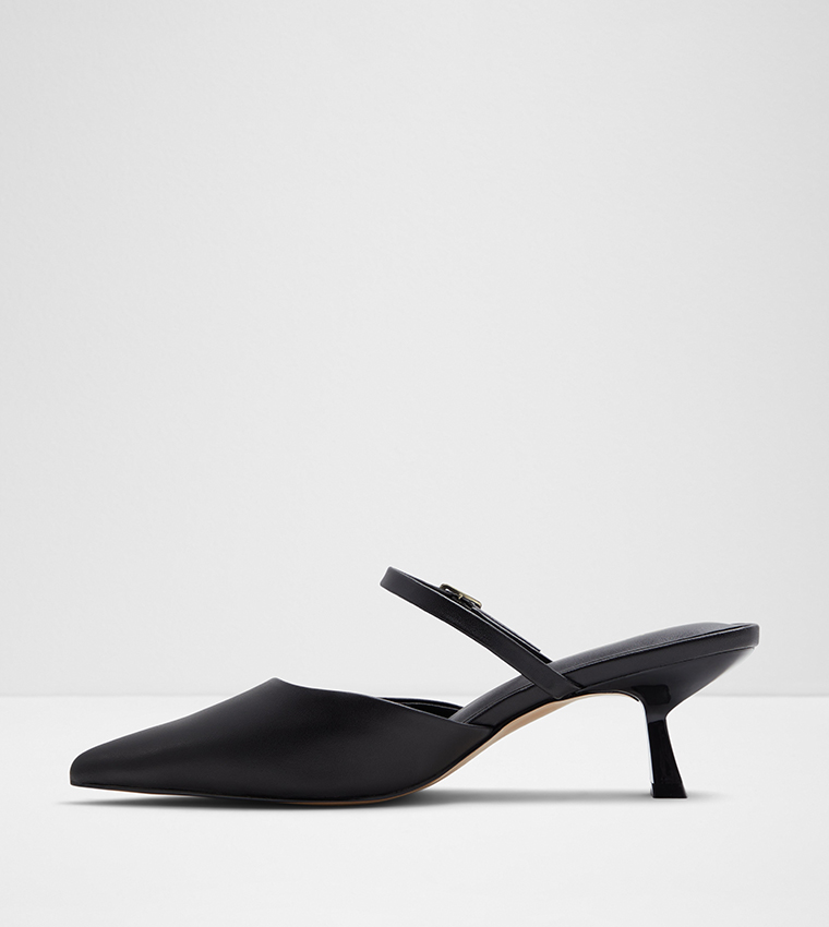 REEVE Pointed Toe Mule Pumps