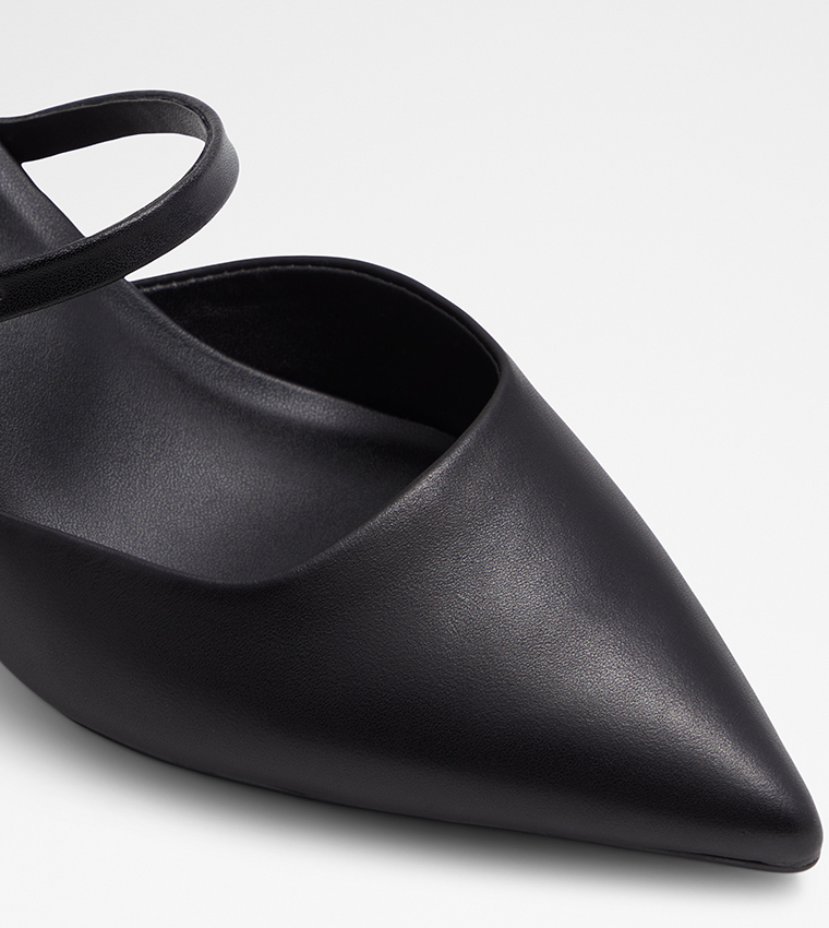 REEVE Pointed Toe Mule Pumps